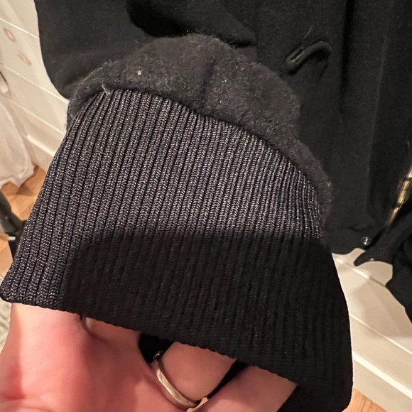 2799 Limited Edition trend setter men’s jacket, size L, black, plush, EUC - Picture 7 of 10